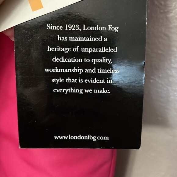 LONDON FOG Baby Classic Snow Bib Ski Snowsuit Pink 12 months NWT - Picture 9 of 11